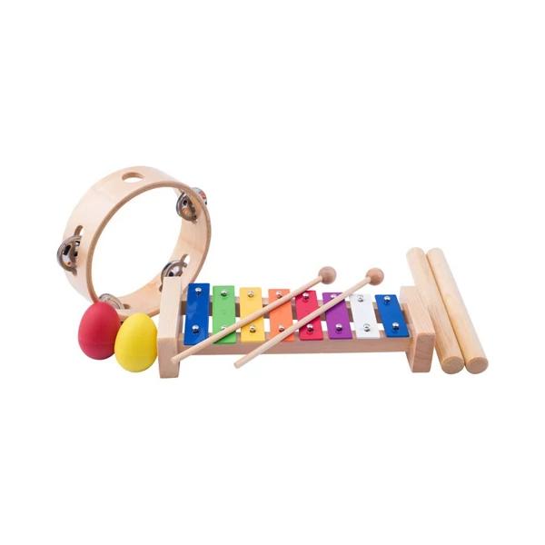 Fa hangszer szett 4db-os