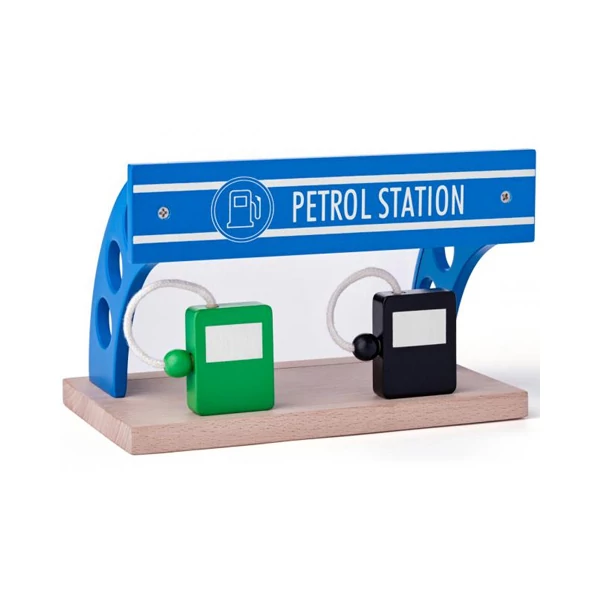 Fa vasút kiegészítő - Töltőállomás - Woodyland