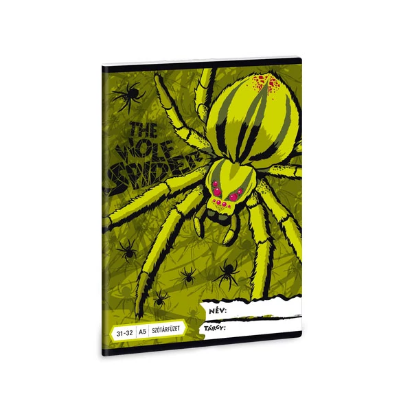 The Wolf Spider szótárfüzet A/5