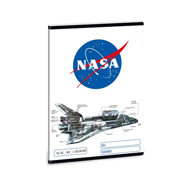Ars Una: NASA 2.osztályos vonalas füzet A/5