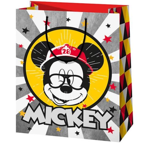 Mickey egér retro normál ajándéktáska 11x15x6cm