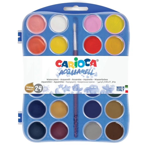 Vízfesték készlet 24 színnel - Carioca