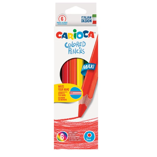 Jumbo színes ceruza szett 6db - Carioca