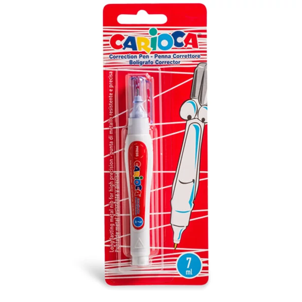 Carioca: Vékony hibajavító toll fém fejjel