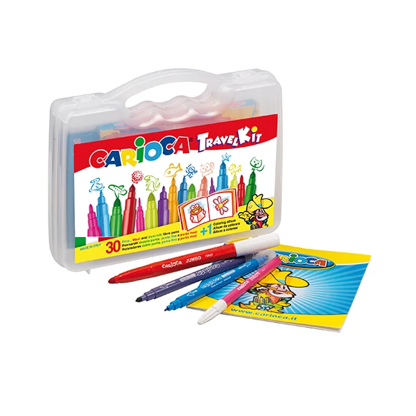 Filctoll szett táskában színezővel - Carioca