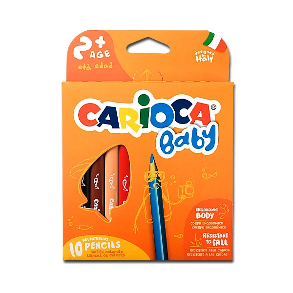 Carioca: Bébi ceruza 10db-os készlet