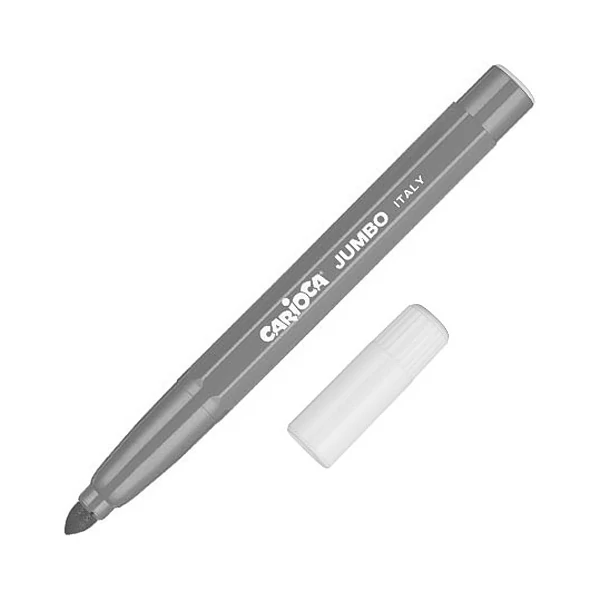 Carioca: Lemosható Jumbo filctoll szürke színben 1db
