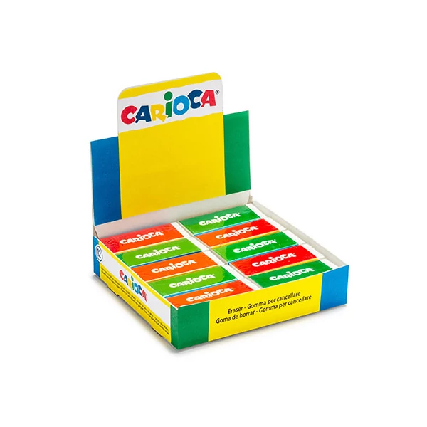 Négyzetes radír 1 db - Carioca