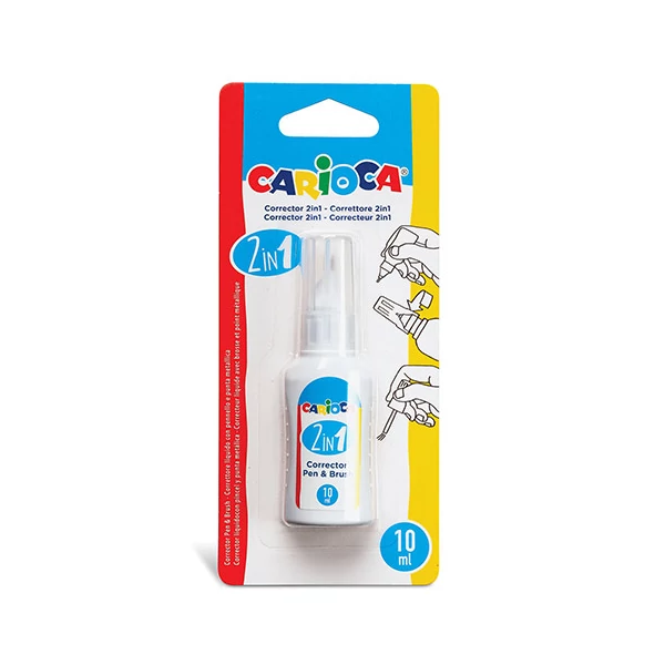 2 az 1-ben hibajavító tubus 10ml-es - Carioca
