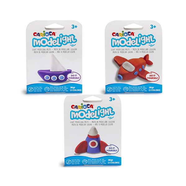 Modelight Járművek gyurma többféle változatban 30gr 1db - Carioca