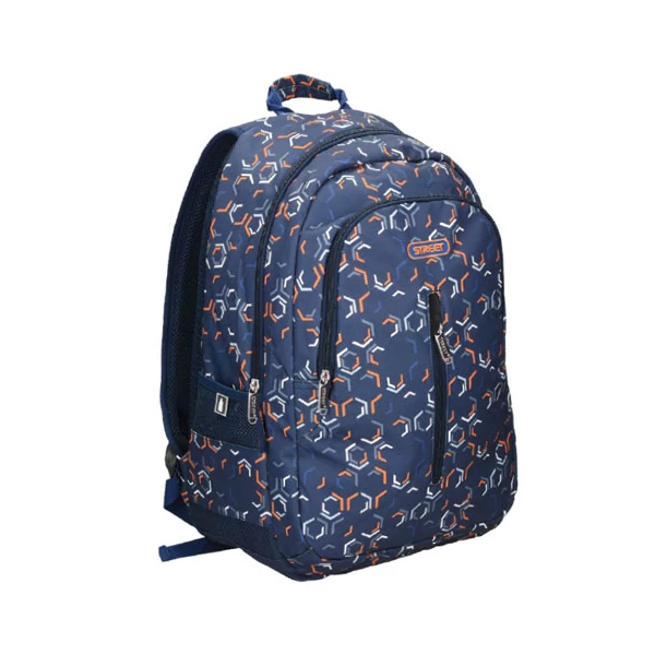 Street United Flaw háromrekeszes iskolatáska, hátizsák