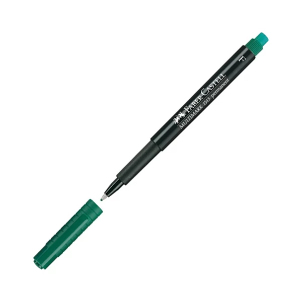 Faber-Castell: Multimark alkoholos filctoll 0,6mm zöld