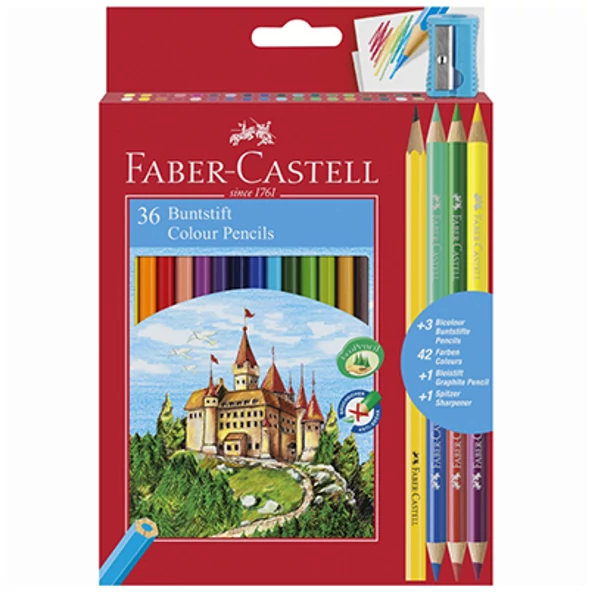 Faber-Castell: Színesceruza készlet 40db-os