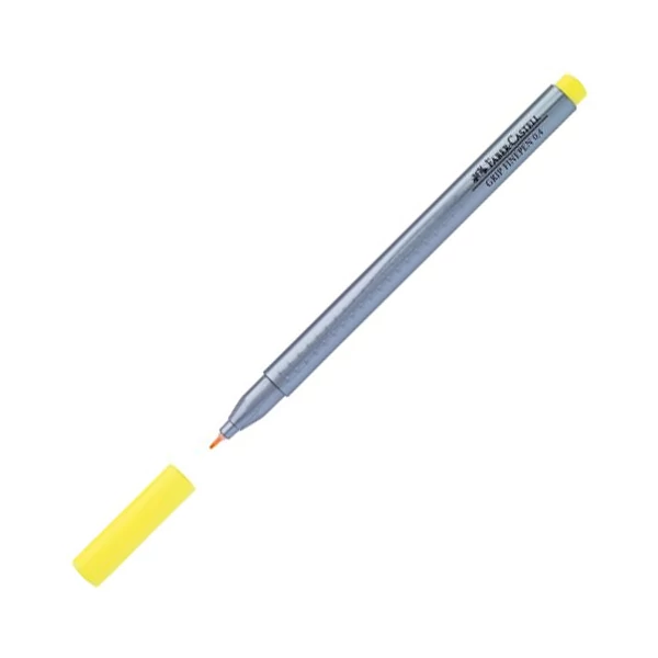 Faber-Castell: Grip Finepen rostirón 0,4mm-es sárga