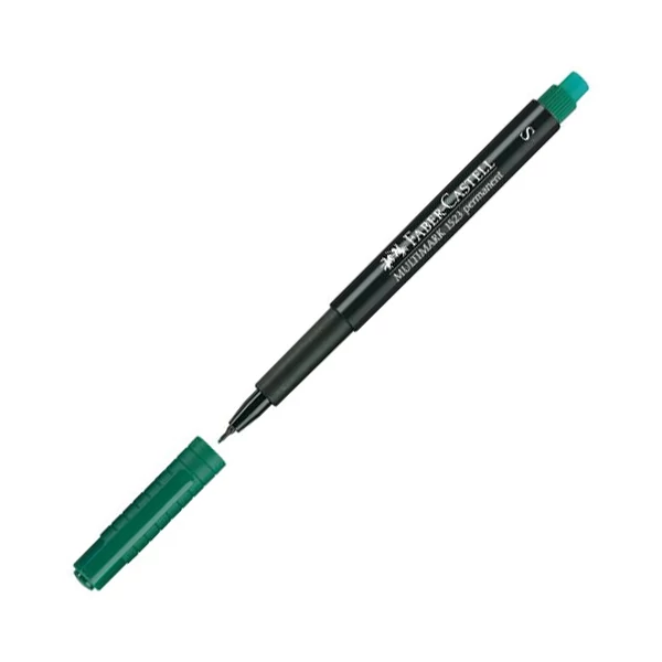 Faber-Castell: Multimark alkoholos filc S 0,4mm-es zöld