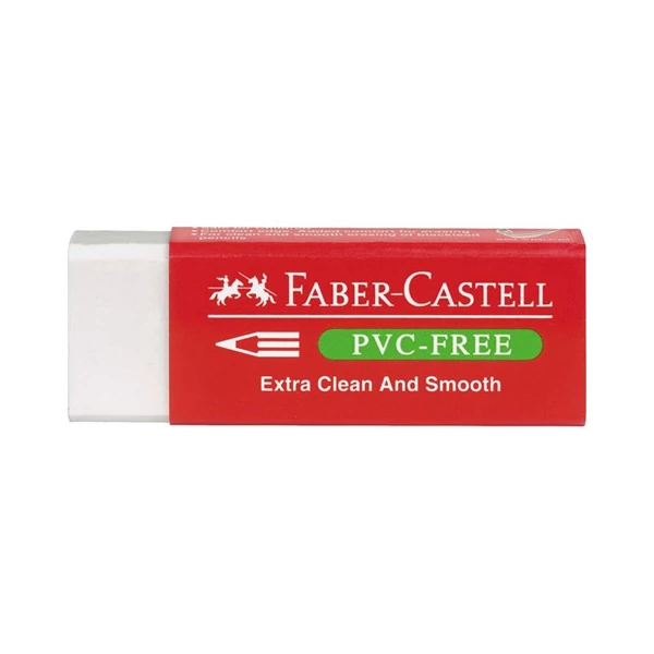 Faber-Castell: Fehér PVC menetes vinyl radír