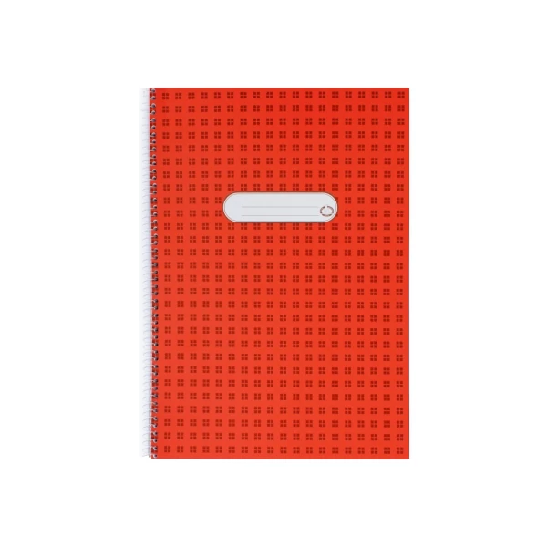 Novum kockás spirál füzet A/4 80 lapos