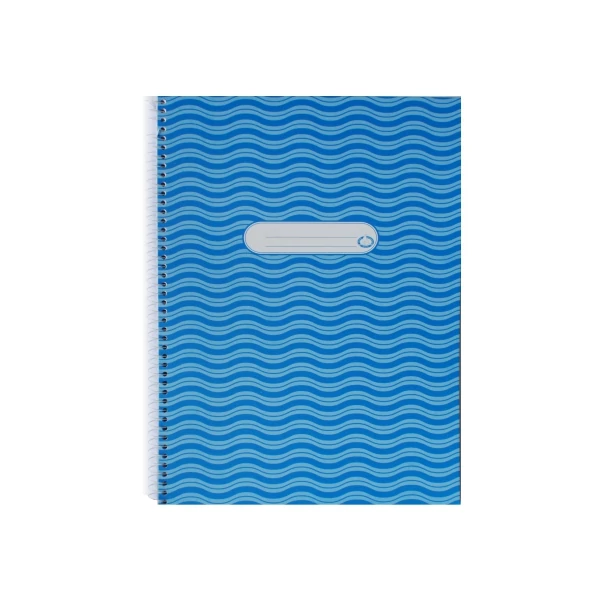 Novum vonalas spirál füzet A/4 70 lapos