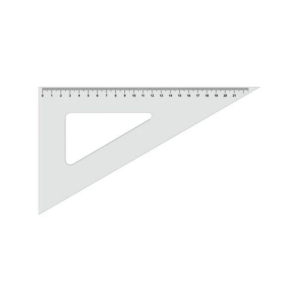 ICO: háromszög vonalzó 60 fokos átlátszó