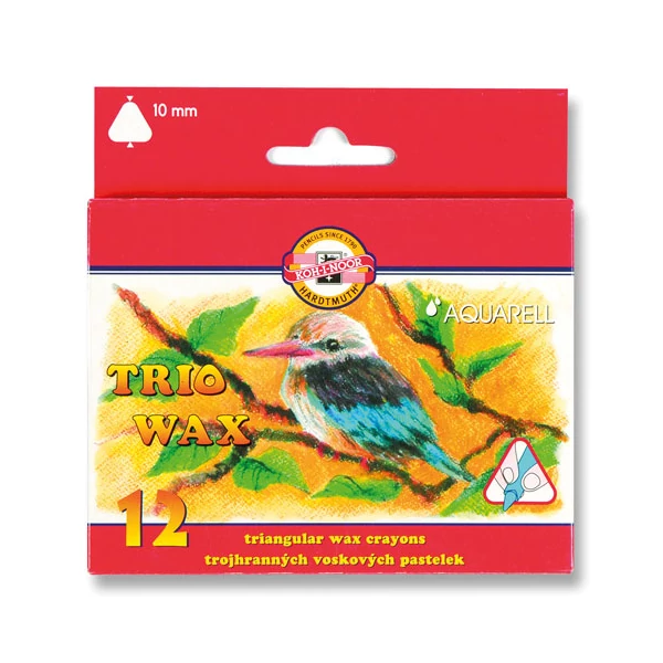 ICO: Háromszög akvarell viaszkréta 10mm