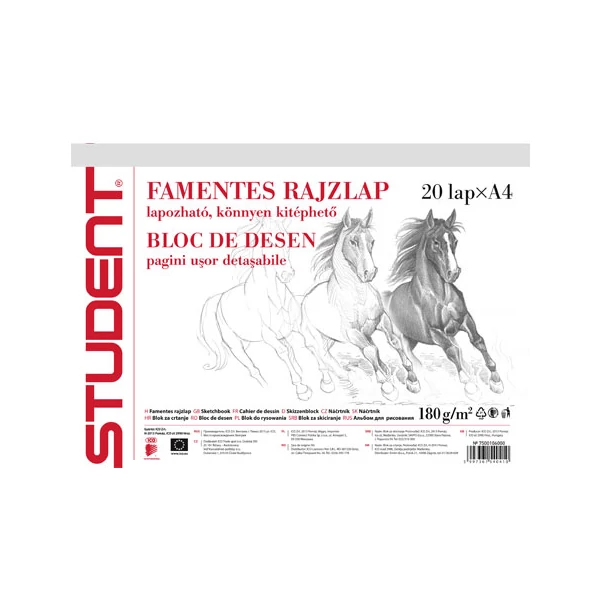 ICO: Student skiccfüzet A/4