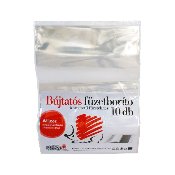 ICO: Süni füzetborító A/5 10db-os