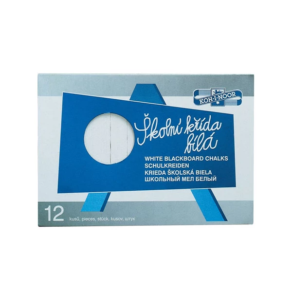 ICO: KOH-I-NOOR 12db fehér táblakréta
