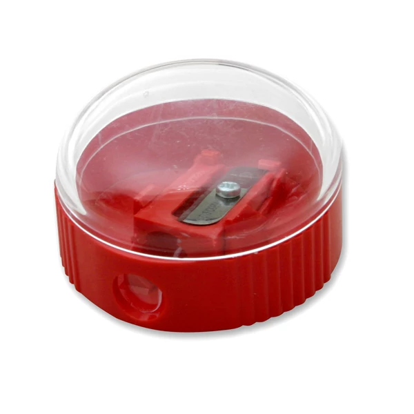 ICO: KUM 1 lyukú műanyag tégelyes hegyező