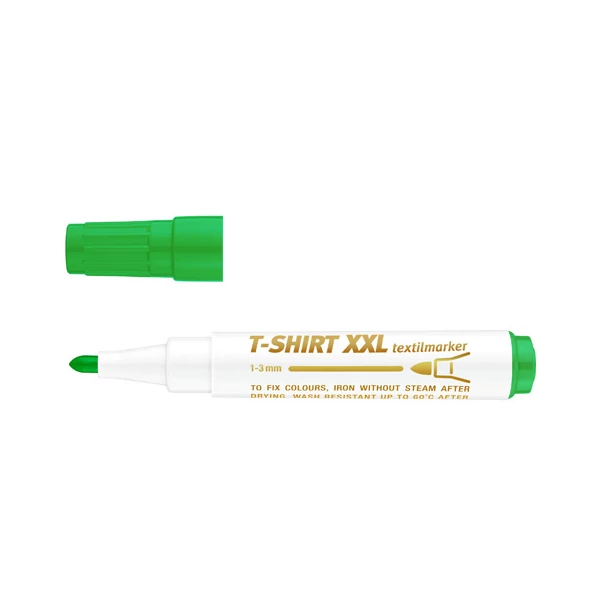 ICO: XXL T-Shirt textilmarker zöld