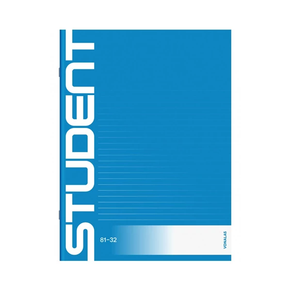 ICO: Student vonalas füzet A/4