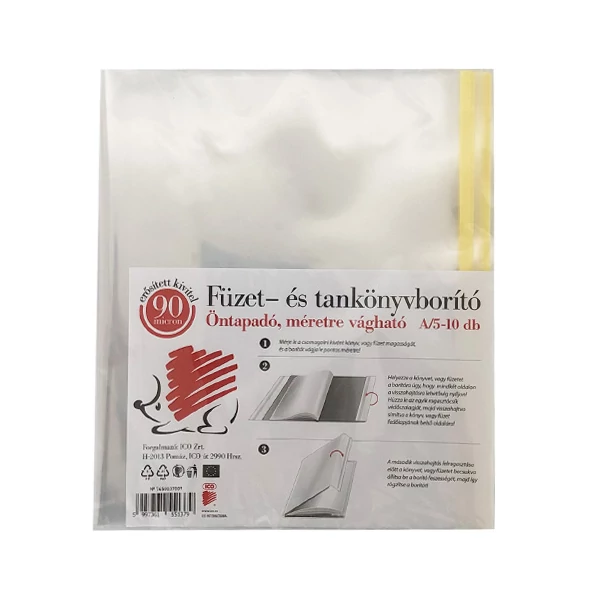 ICO: SÜNI prémium füzet- és tankönyvborító A/5-ös 10db-os