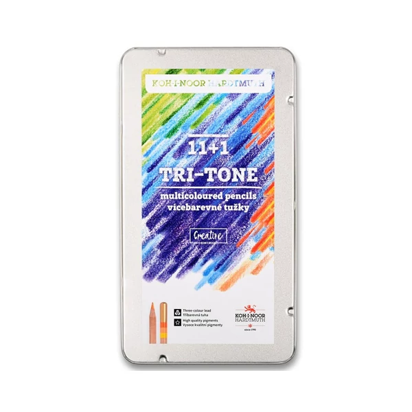 ICO: Koh-I-Noor 3442N Tri-Tone színes ceruza 12db-os szett