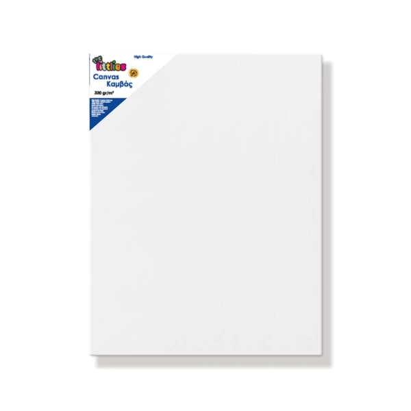 Feszített fehér festővászon 70x90cm