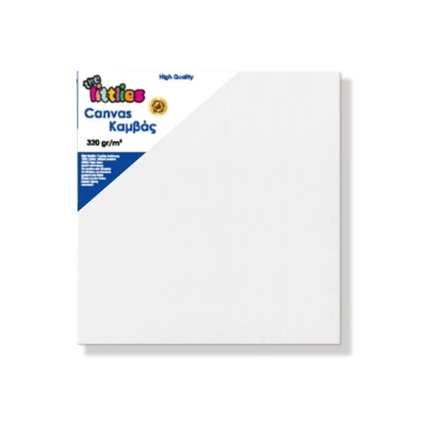 Feszített fehér festővászon 50x50cm