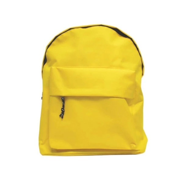 Omega citromsárga iskolatáska hátizsák 42x32x16cm