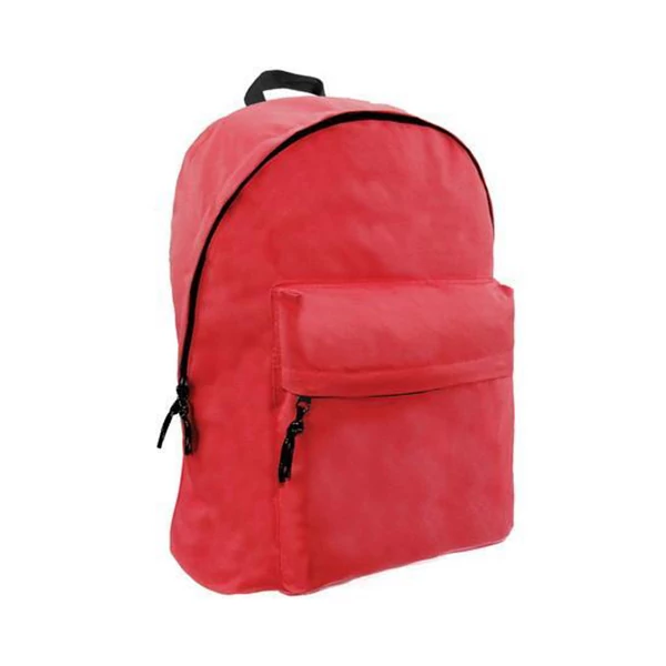 Omega kétrekeszes iskolatáska, hátizsák piros színben 32x42x16cm