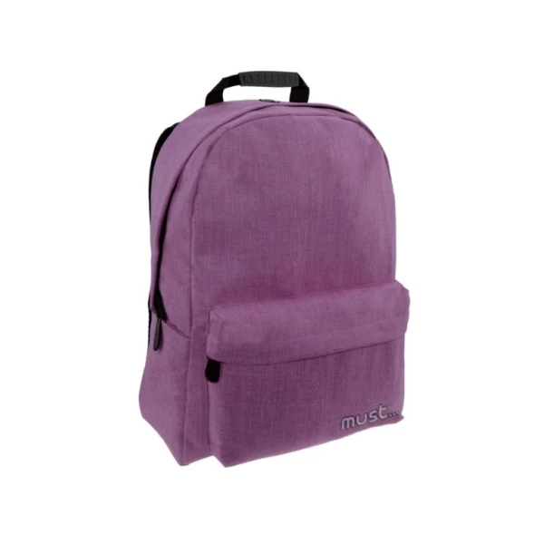 Must Jean lila iskolatáska hátizsák 42x32x17cm