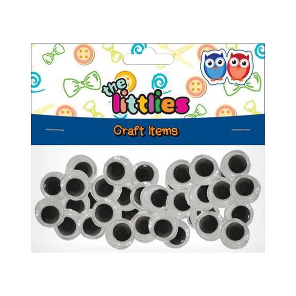 Műanyag szemek 12mm 100db