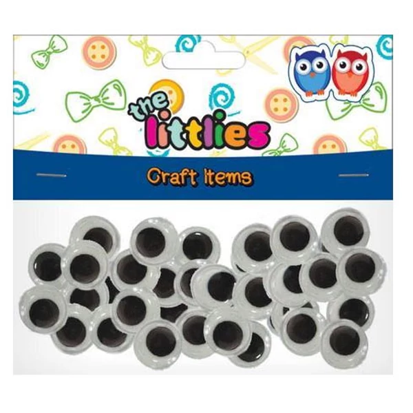 Műanyag szemek 10mm 45db-os csomag