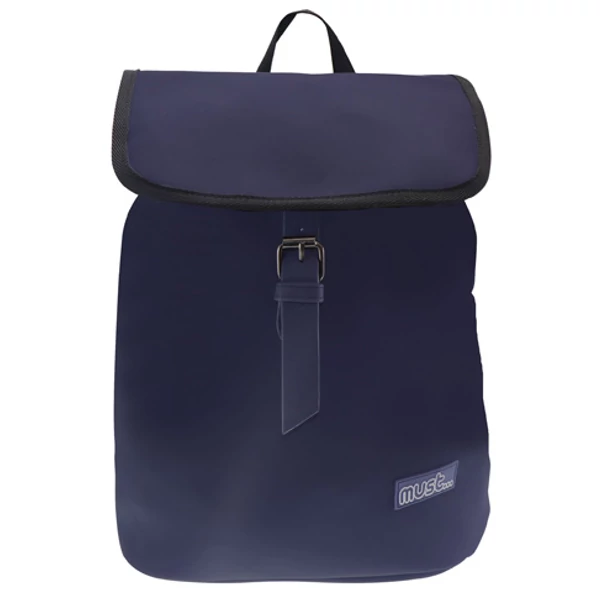 Must: Kék divatos hátizsák 22x11x31cm