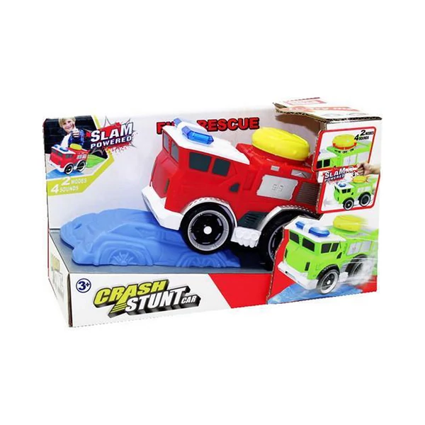 Slam Power piros tűzoltóautó hanggal