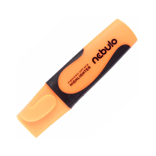 Nebulo: Neon narancssárga színű szövegkiemelő 1db