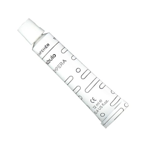 Nebulo: Titánfehér tubusos tempera 12ml 1db