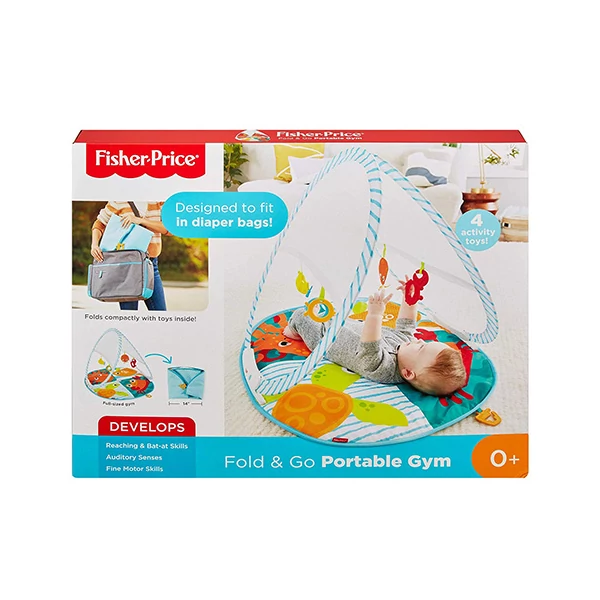 Fisher-Price: Halacskás praktikus játszószőnyeg - Mattel