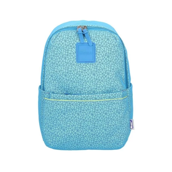 Spirit: Mesh kék mintás iskolatáska hátizsák