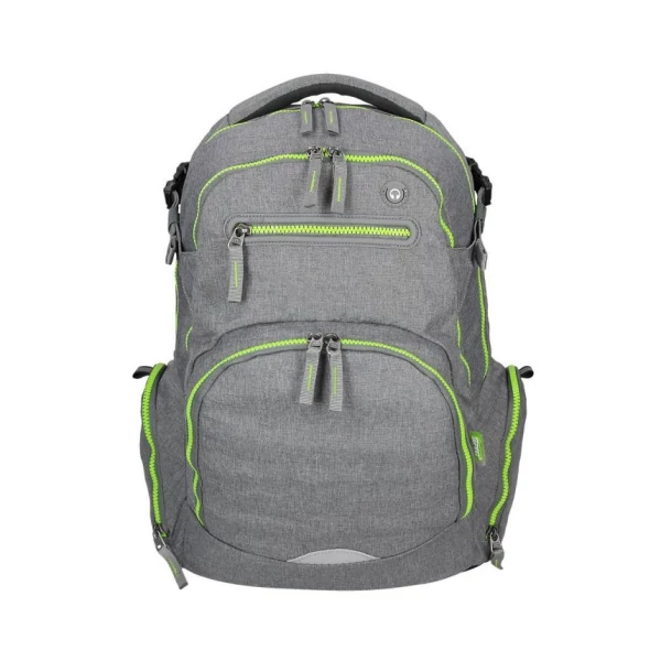 Spirit: Stinger ezüstszürke prémium ergonomikus iskolatáska hátizsák