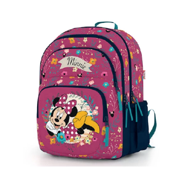 Spirit: Minnie Egér négyrekeszes ergonómikus iskolatáska