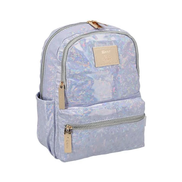 Spirit: Lizzy 03 lila lekerekített iskolatáska, hátizsák