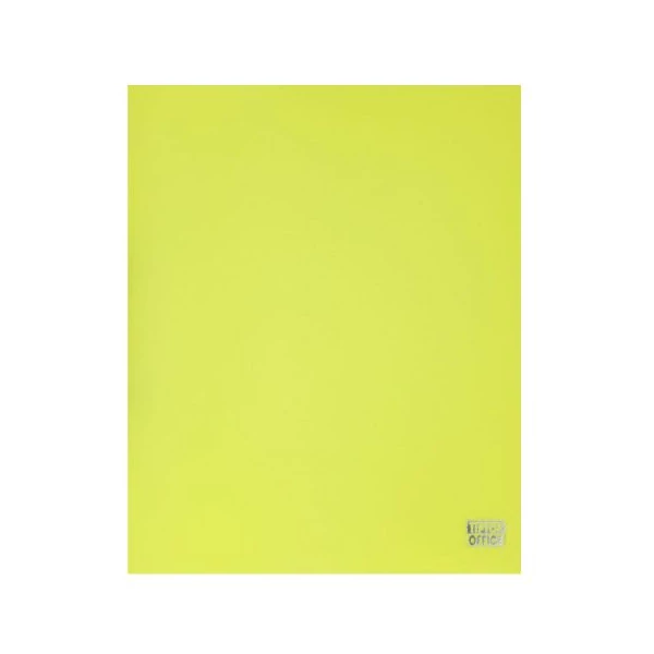 Spirit: Neon sárga gyűrűs dosszié 30mm-es A4-es