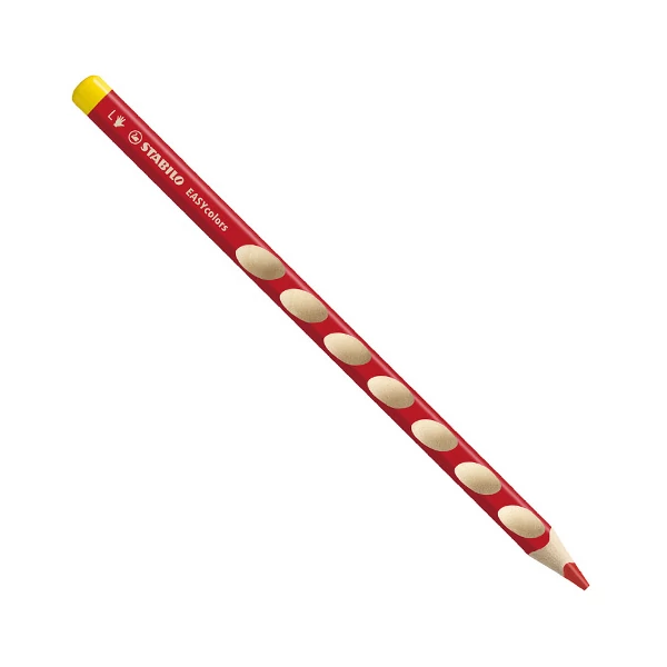 Stabilo: EASYcolors L háromszögletű színes ceruza cseresznyepiros